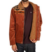Trapas Jacket | red brown