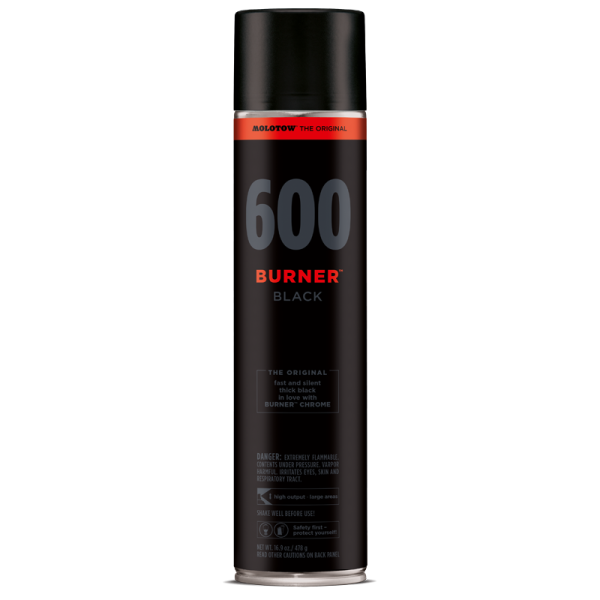 Burner Black 600ml
