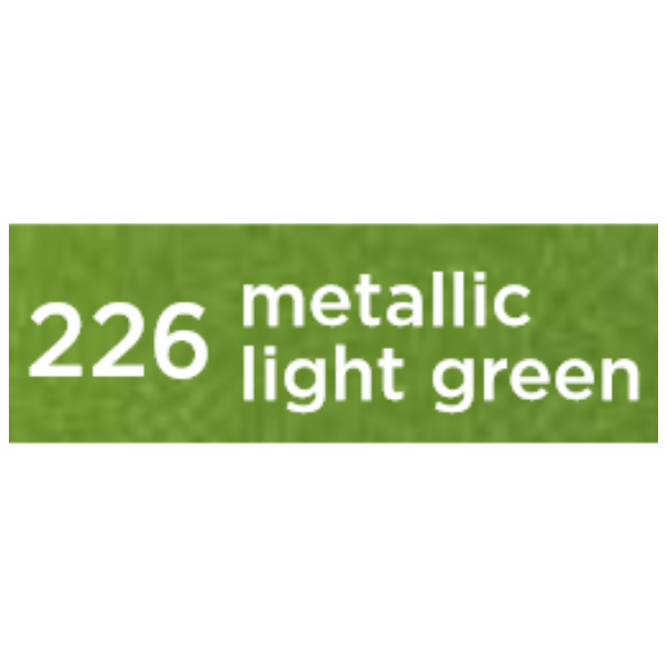226 Metallic hellgrün